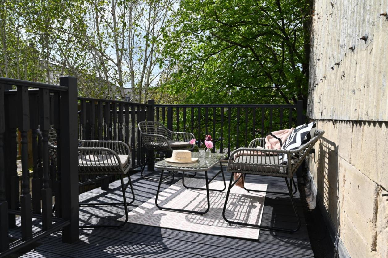 Charming Georgian Cottage With Private Sun Terrace Bath Exteriör bild